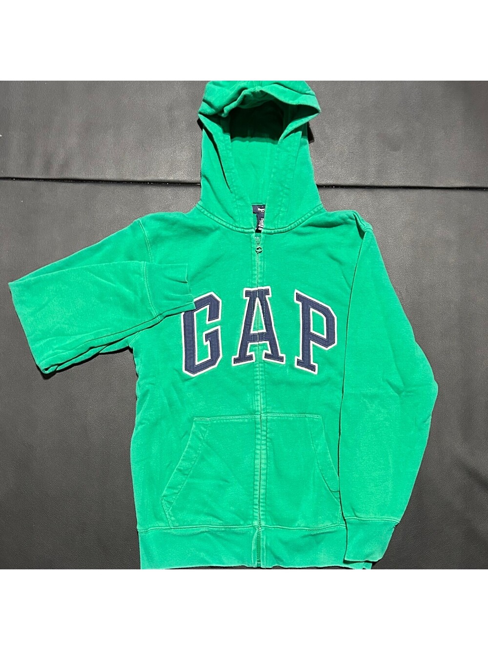Gap Green Logo Full Zip Hoodie Kids XXL